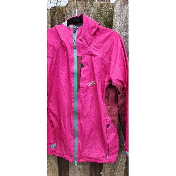 Trew BeWild Jacket Womens Waterproof Hooded Rain Snowboard Ski Windbreaker - Picture 3 of 13